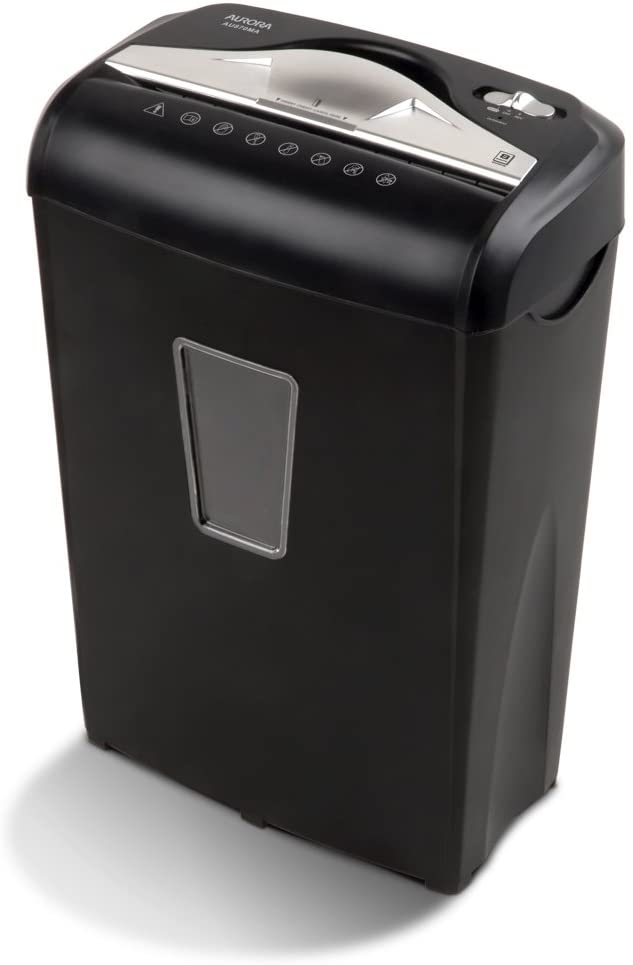 Aurora AU870MA High-Security 8-Sheet Micro-Cut Paper, Credit Card Shredder