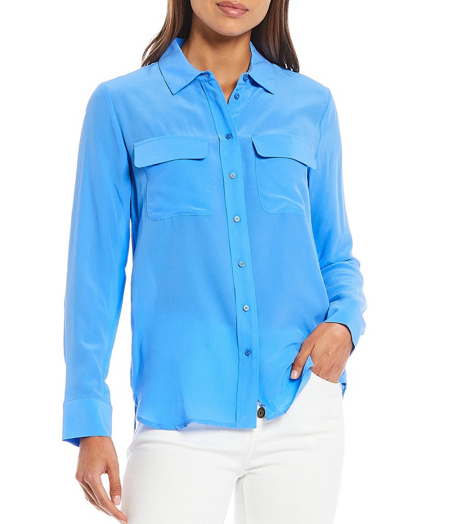 WAYF Double Ruffle V-Neck Peplum Top