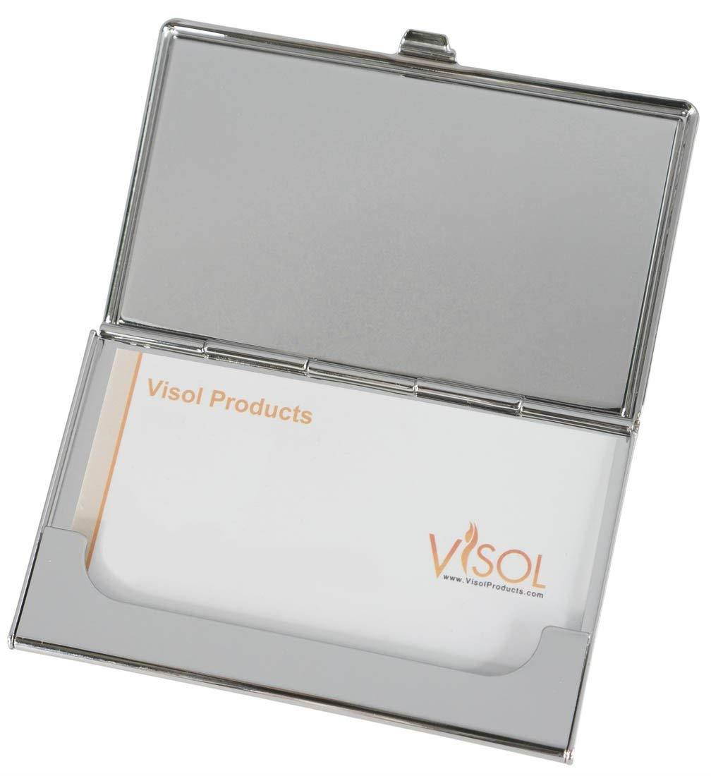 Visol Products Dragonfly Crystals and Lacquer Women's Business Card Holder