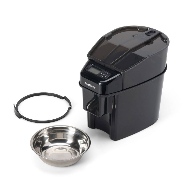 PetSafe Healthy Automated Pet Feeder for Cats and Dogs - Black
