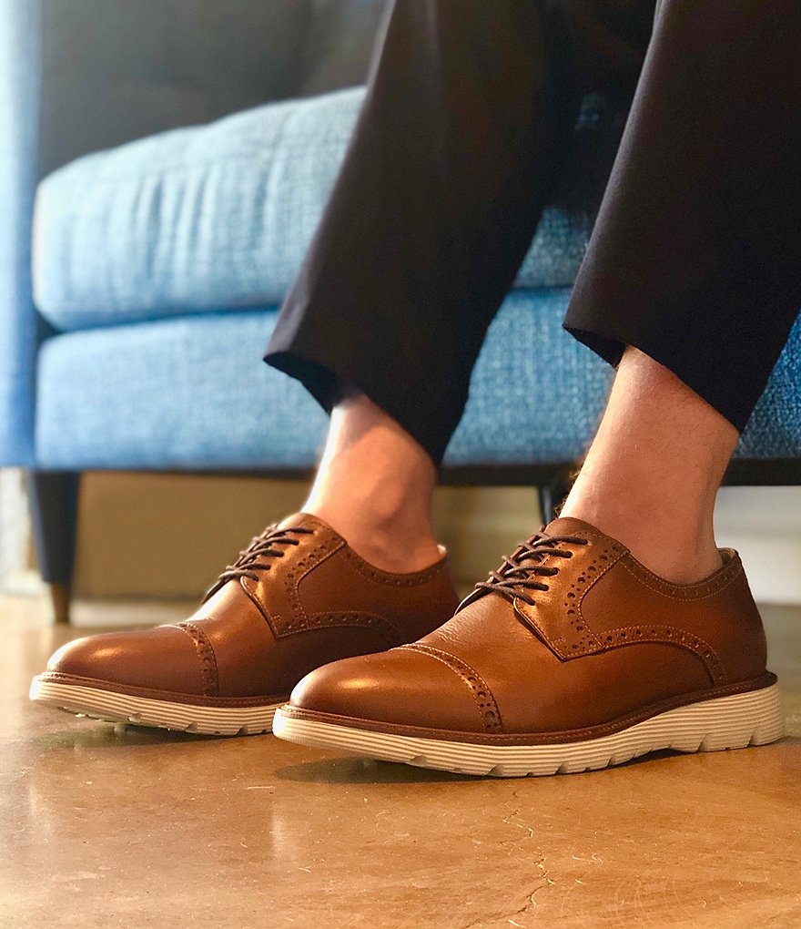 Flag LTD. Men's Shelby Cap Toe Hybrid Oxford Dress Shoes