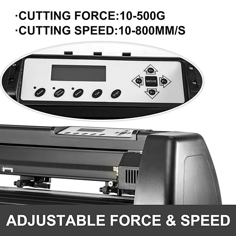 Vinyl Cutter Machine LCD Display Vinyl Printer Cutter Machine Vinyl Plotter Cutter Machine Signmaster Software Sign Making Machine