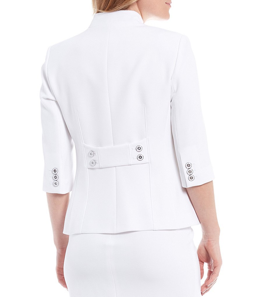 Preston & York Elsa Mandarin Collar Blazer