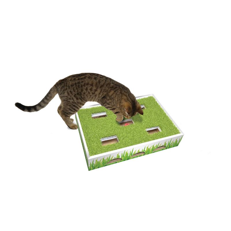 Petstages Grass Patch Hunting Box Cat Scratcher