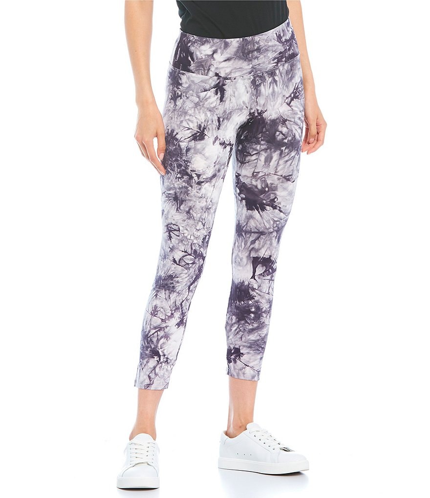 HUE Active Tonal Tie Dye Skimmer Leggings