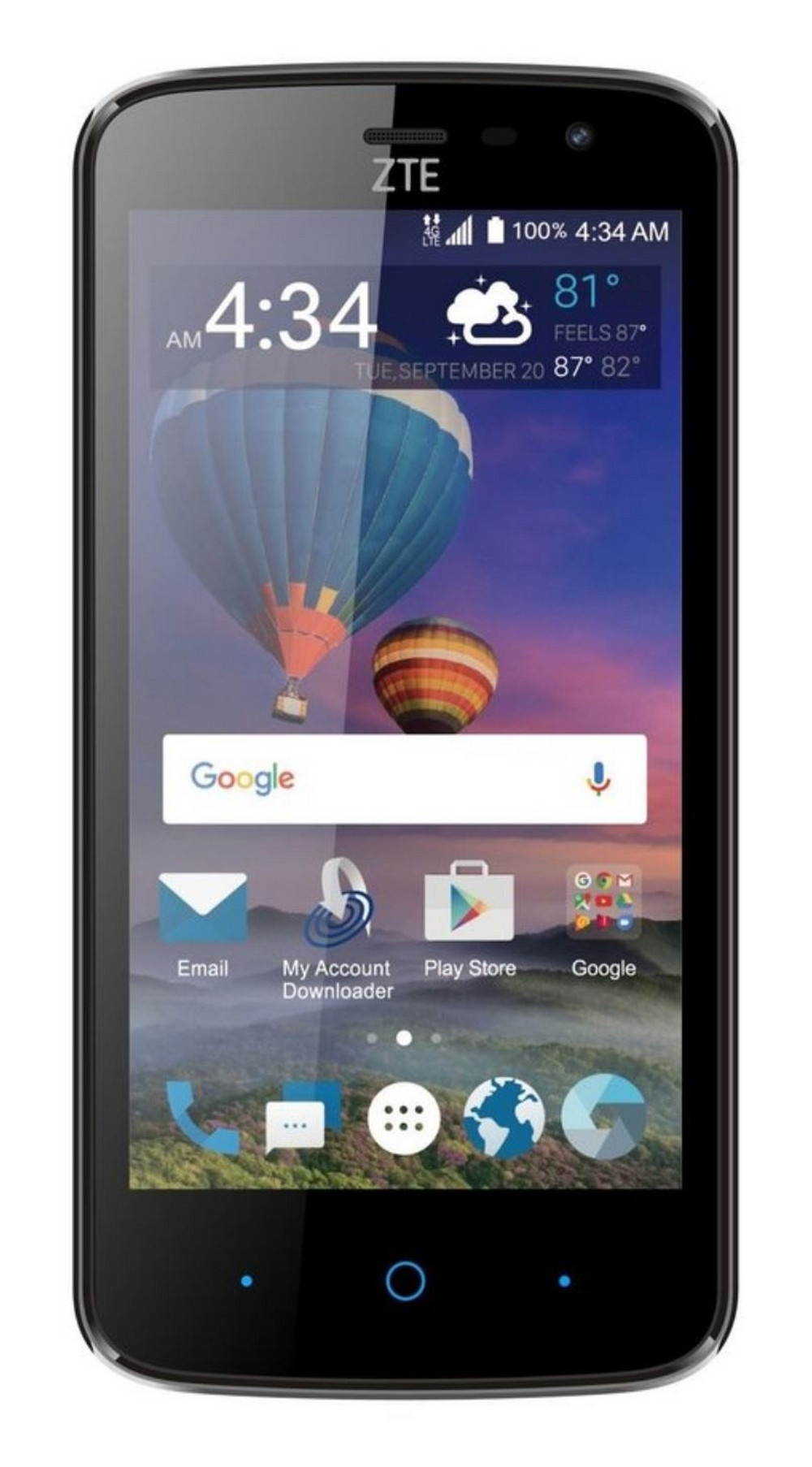 ZTE Majesty Pro Plus | Tracfone | Black | 16 GB