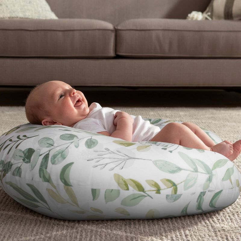 Boppy Original Feeding and Infant Support Pillow - Floral Stripes