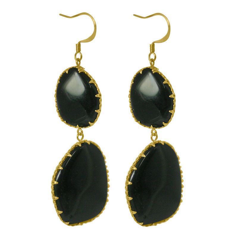 Medium Flat Hoop Earrings - A New Day™ Silver