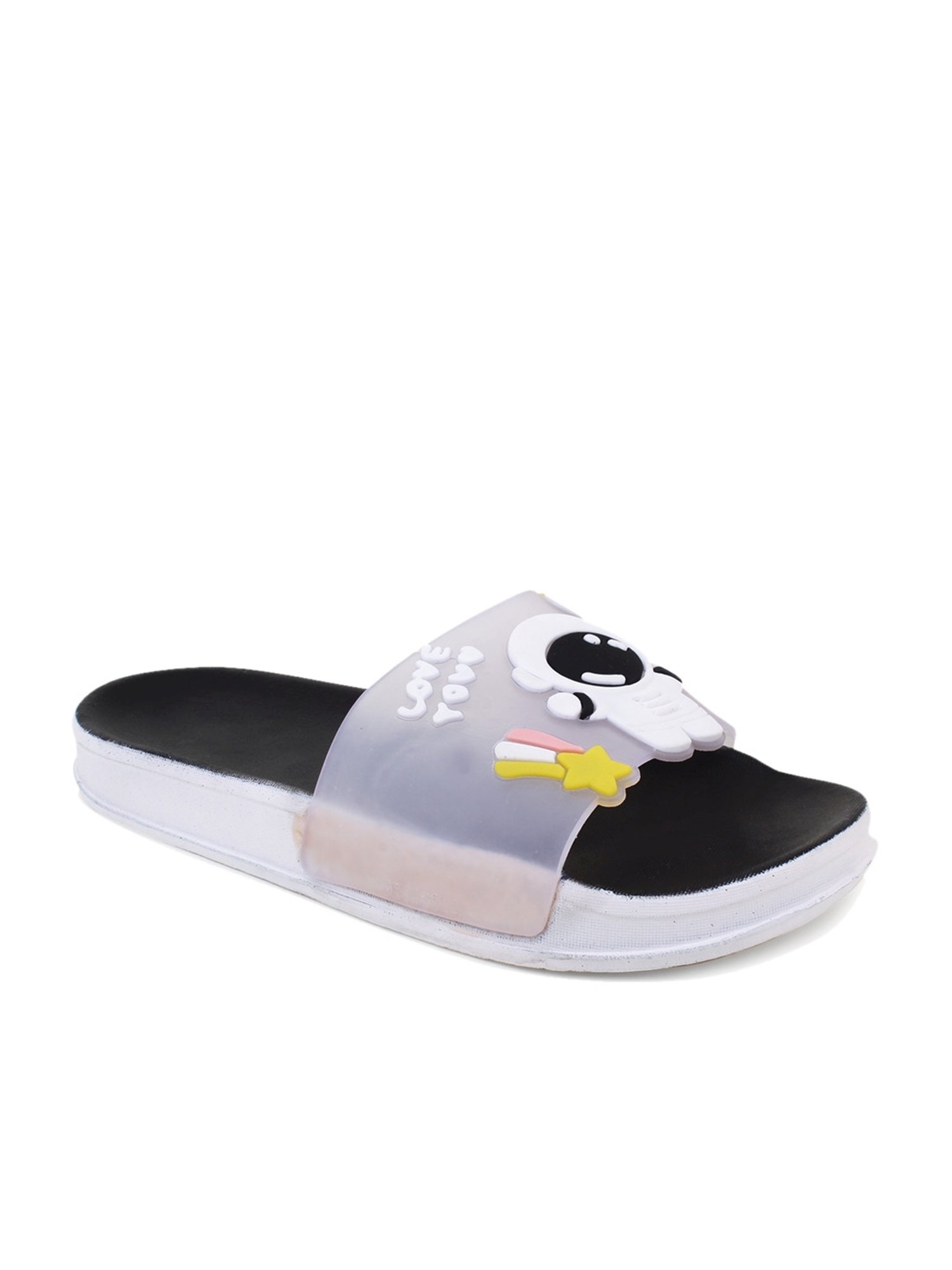 Pampy Angel Women's Black Slides