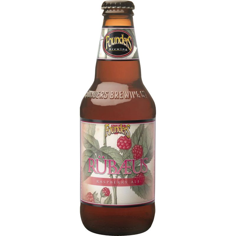 Founders Rübæus Raspberry Ale Beer - 6pk/12 fl oz Bottles