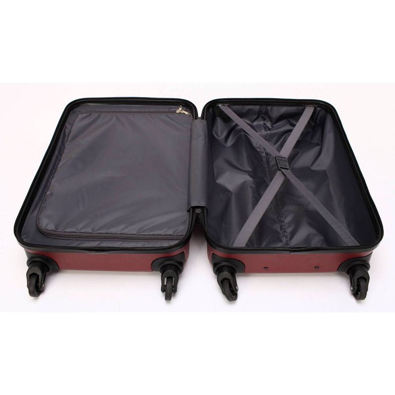 Skyline 24" Hardside 4pc Luggage Set - Pomegranate