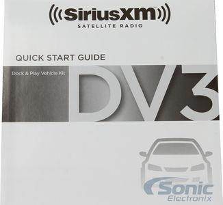 SiriusXM SXDV3 Sirius & SiriusXM Dock & Play Vehicle Kit
