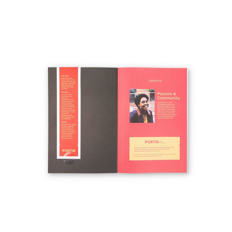 College Ruled Composition Notebook 9"x6" We the People - West Emory