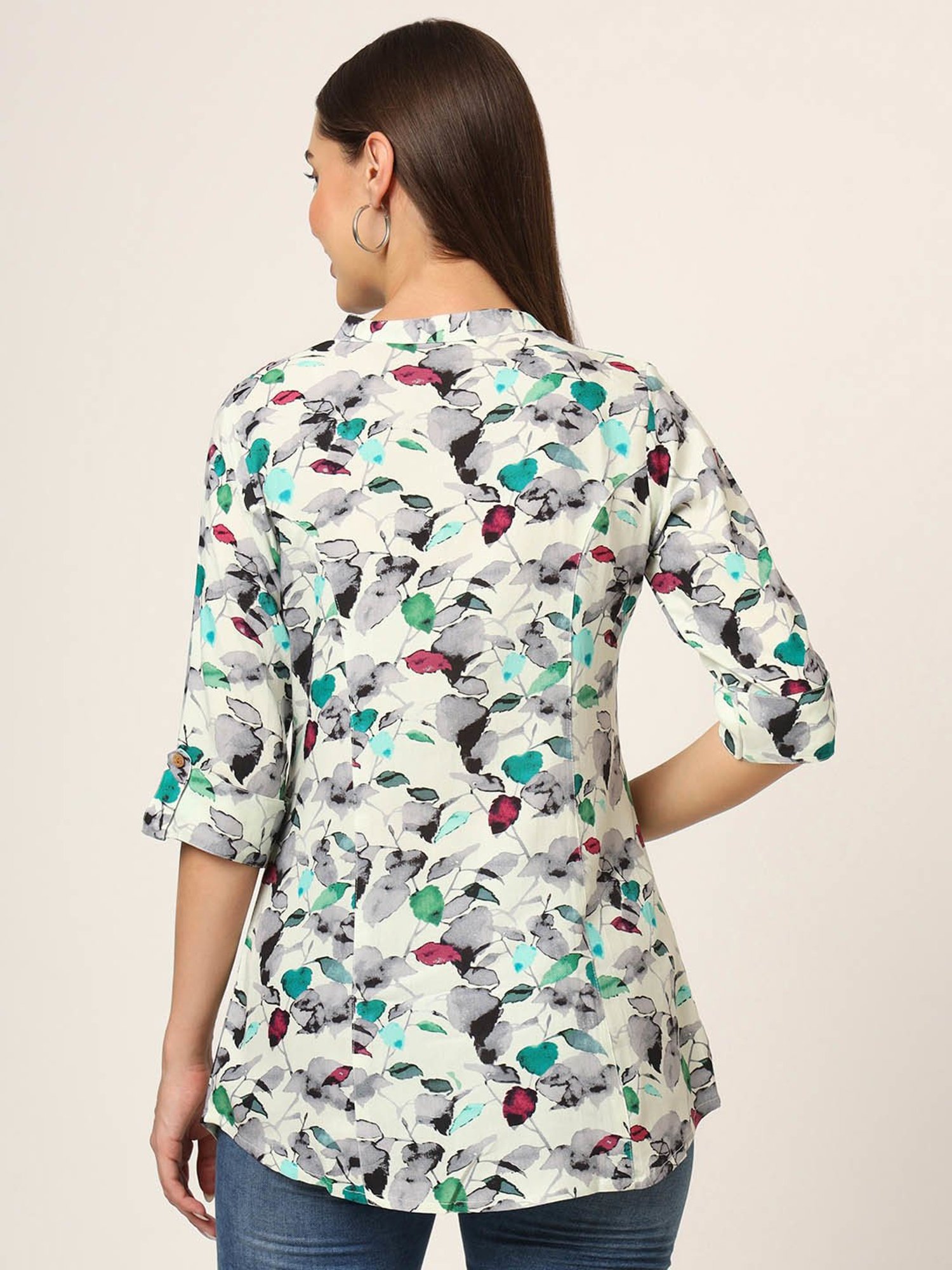 Divena Multicolor Printed Top