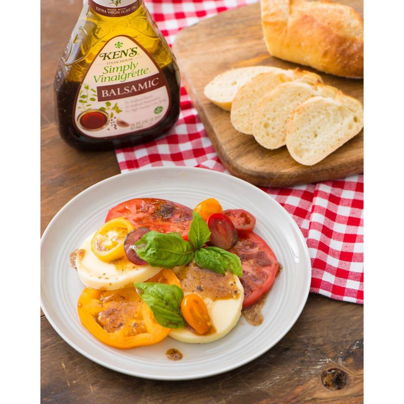 Ken's Steak House Simply Vinaigrette Balsamic Salad Dressing - 16fl oz