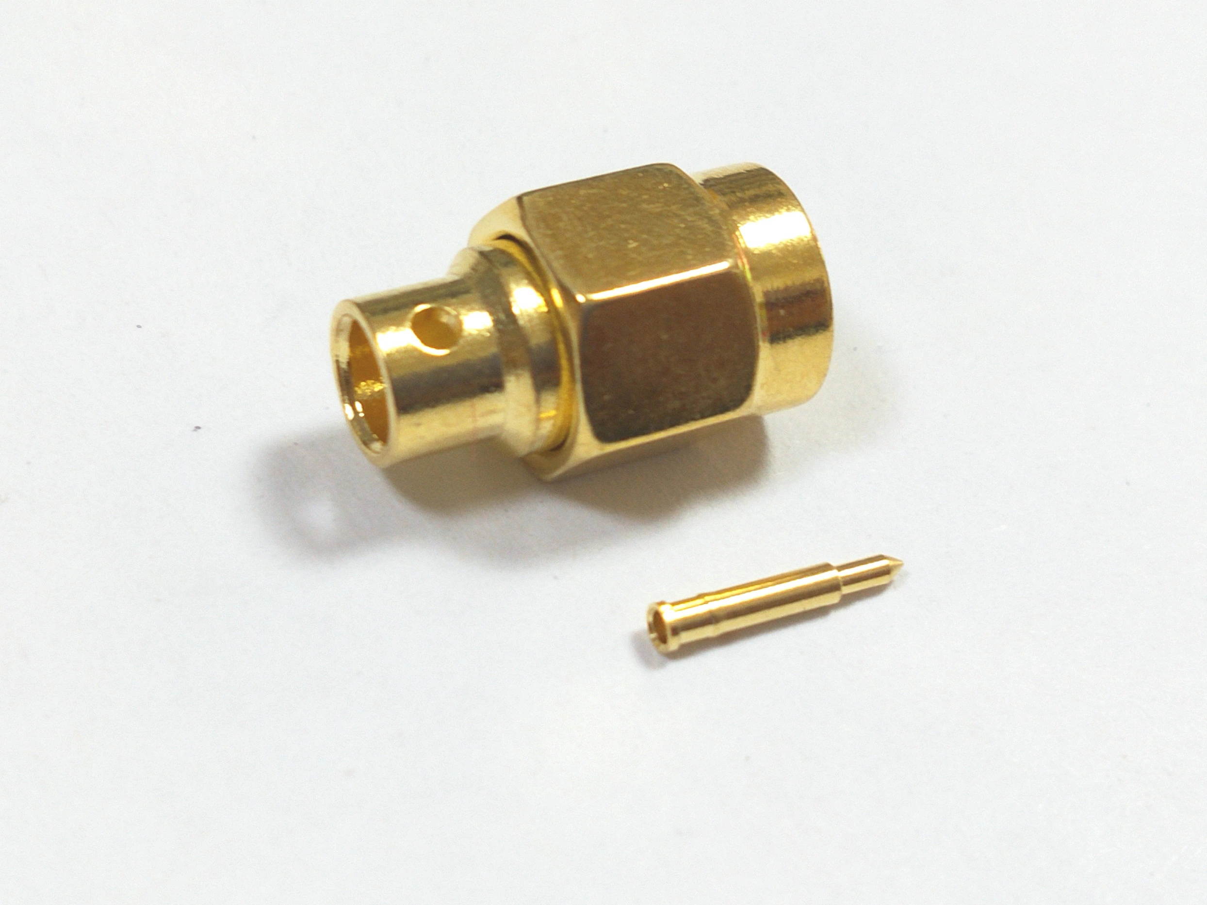 SMA Male Plug Solder FOR Semi-rigid RG402 cable connector