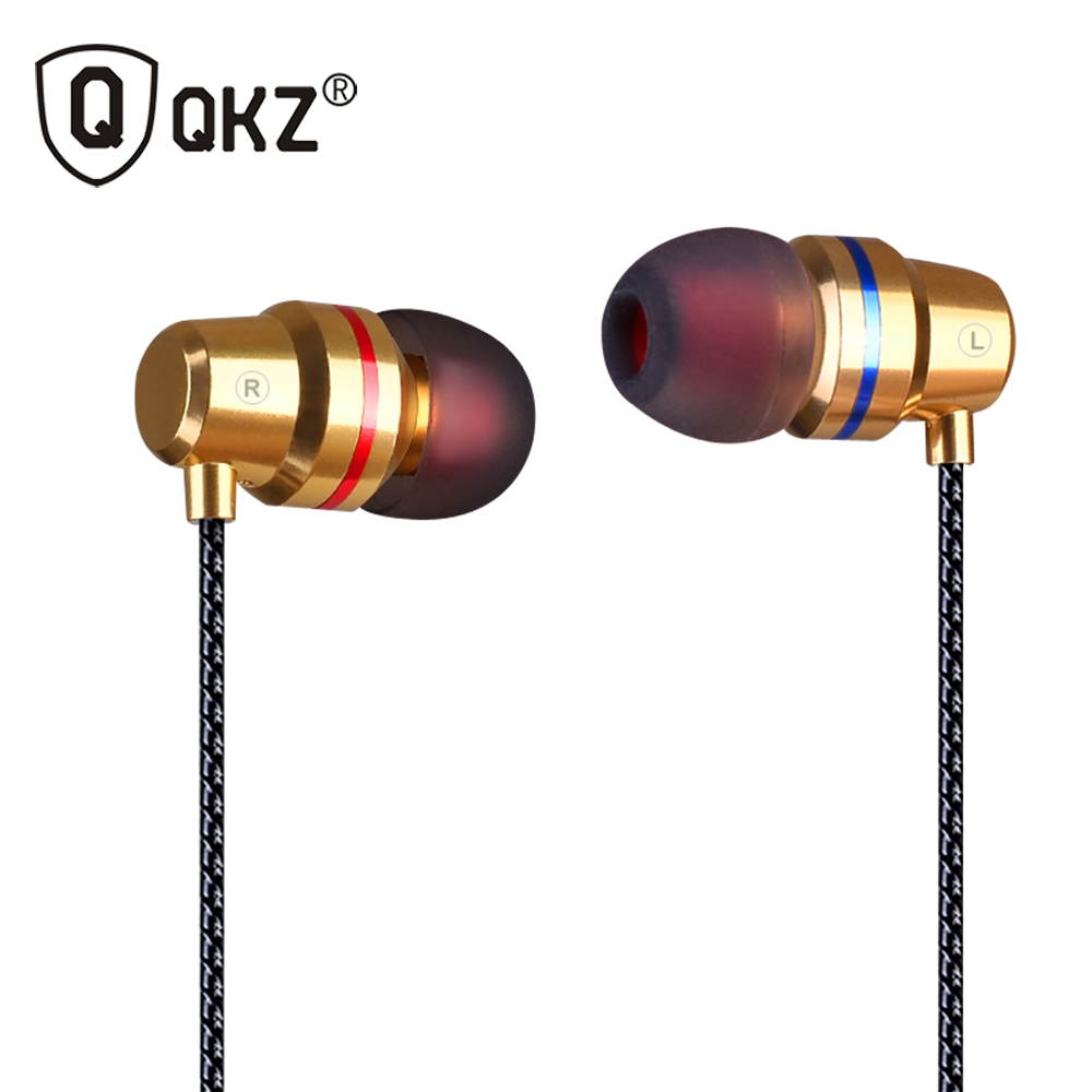 QKZ DM1 Clear Bass Earphone with Microphone In-Ear Earphone Special Edition Headset Earphones 3 Colors Fone De Ouvido