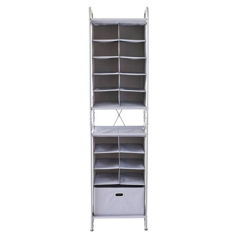 Neatfreak Versa System 16 Cubby And Bin Drawer Gray