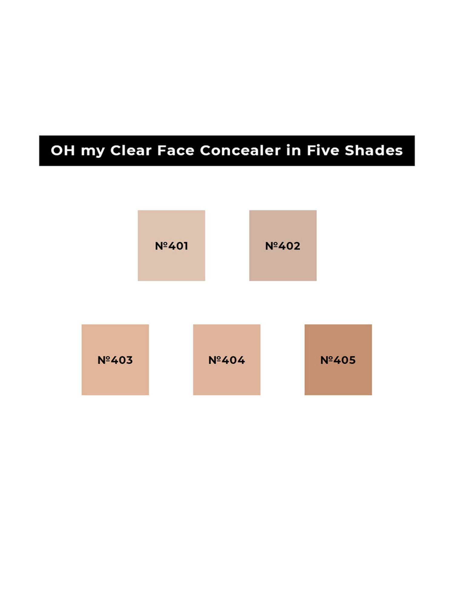 Lamel OhMy Clear Complexion Concealer 401 Light Beige - 7 ml