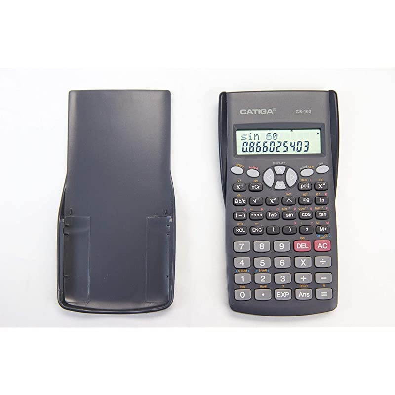 CS-183 2-Line LCD Display Scientific Calculator - Suitable for School and Business