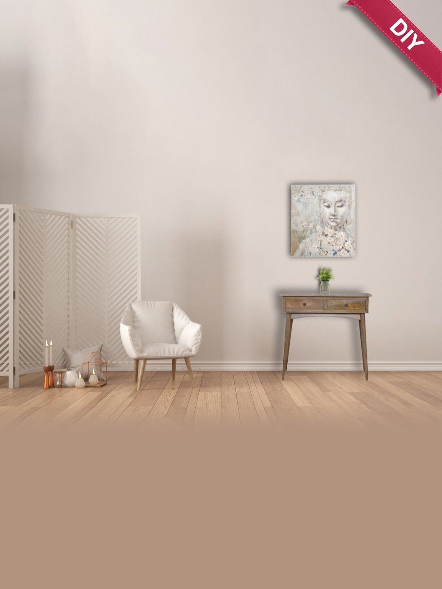 Artisans Rose Vote Hand-painted Multicolor Iron Ballot Box