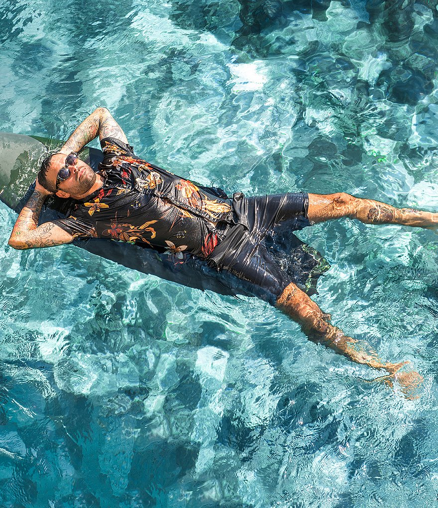 Columbia Men Black Tech Trail Shorts