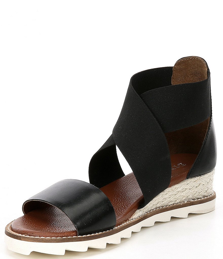 Diba True Qwi Ver Cross-Band Espadrille Wedges