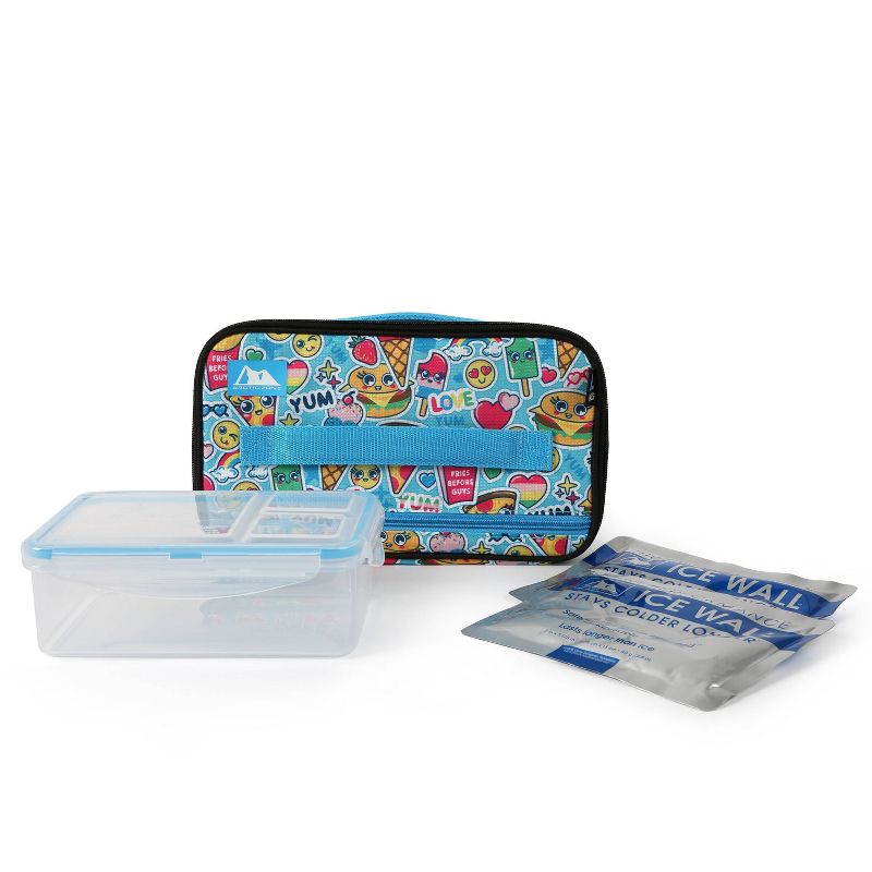 Arctic Zone Kids' Ice Walls Lunch Box Set - Cute Food