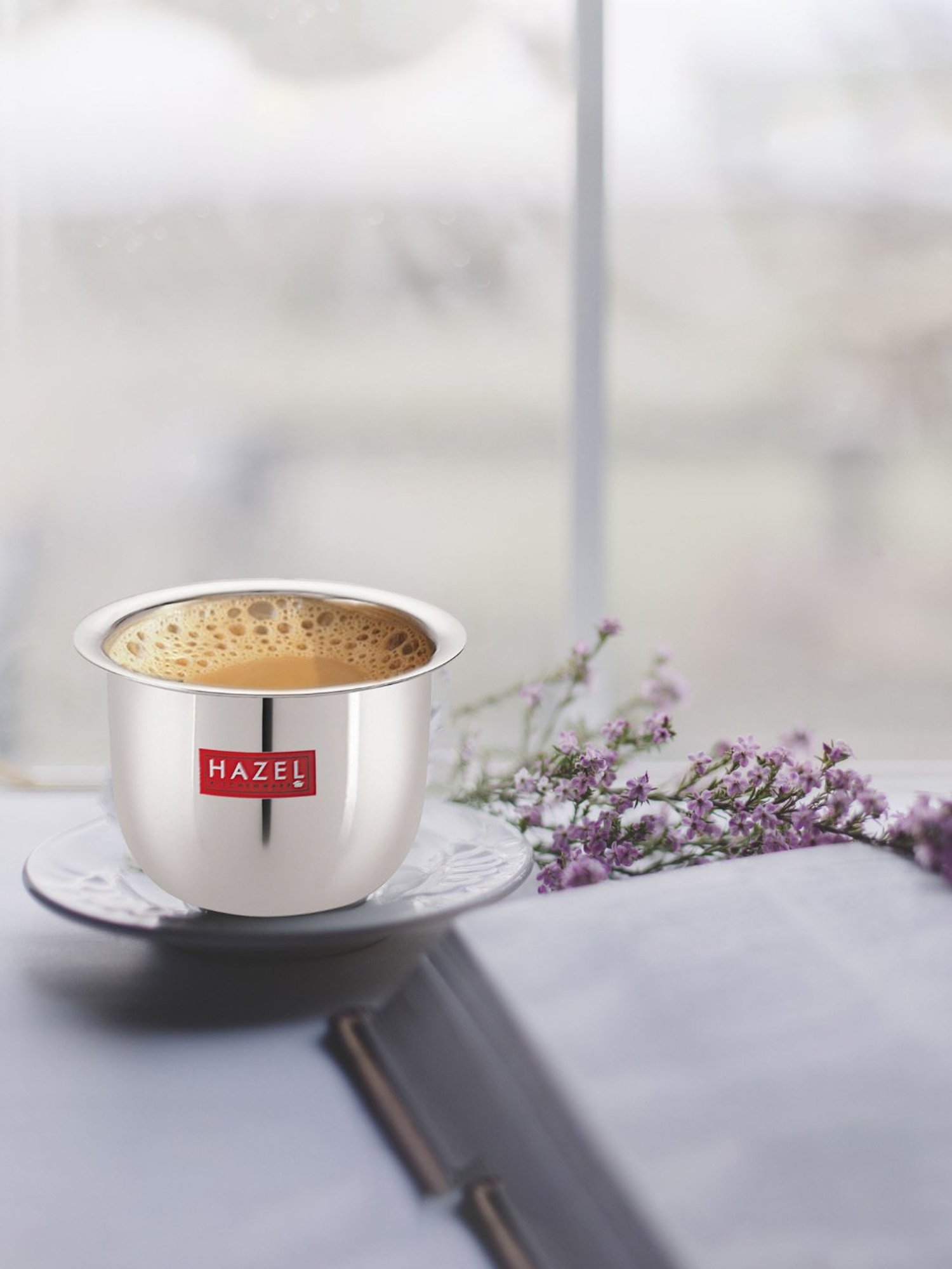 Cello White Opalware Cup (0.18 L) - Set of 6