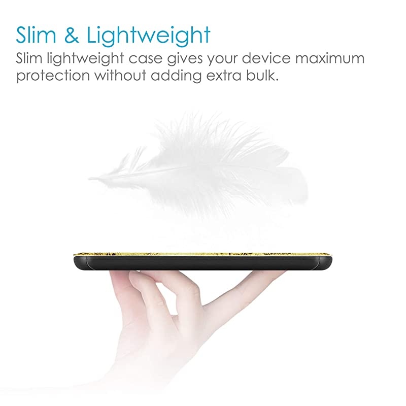 Slimshell Case for AllNew Kindle 10th Generation 2019 Release Lightweight Premium PU Leather Cover with Auto SleepWake NOT Fit Kindle Paperwhite or Kindle 8th Gen Ancient Map
