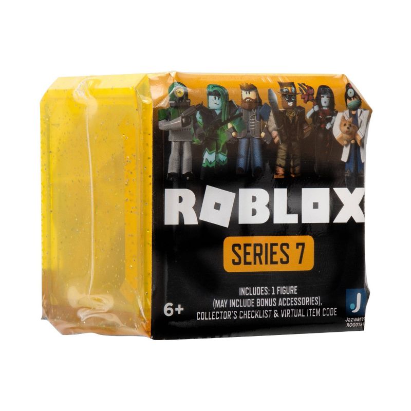 Roblox Celebrity Collection - Series 7 Mystery (Neon Yellow Assortment) (Includes Exclusive Virtual Item)