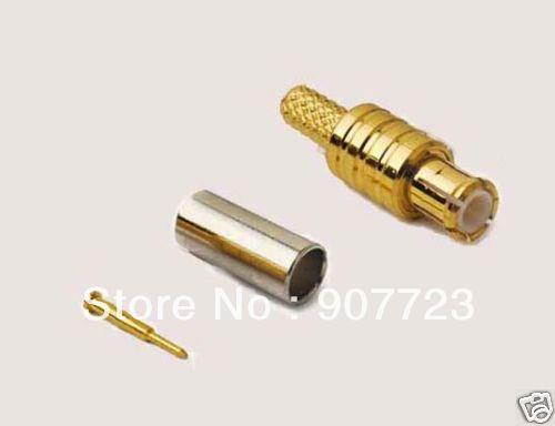 30pc MCX Male Plug Crimp RG174 RG316 LMR100 RF Connector