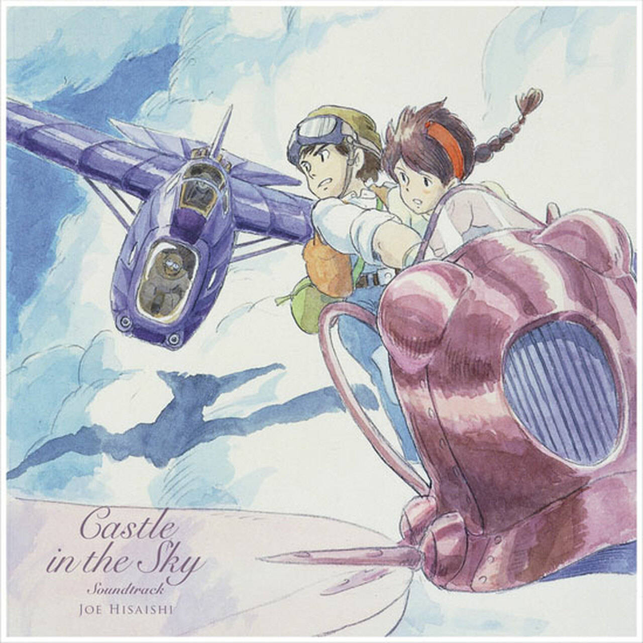 Joe Hisaishi Castle In The Sky: Laputa In The Sky (USA Version) Soundtrack 2LP (Vinyl)