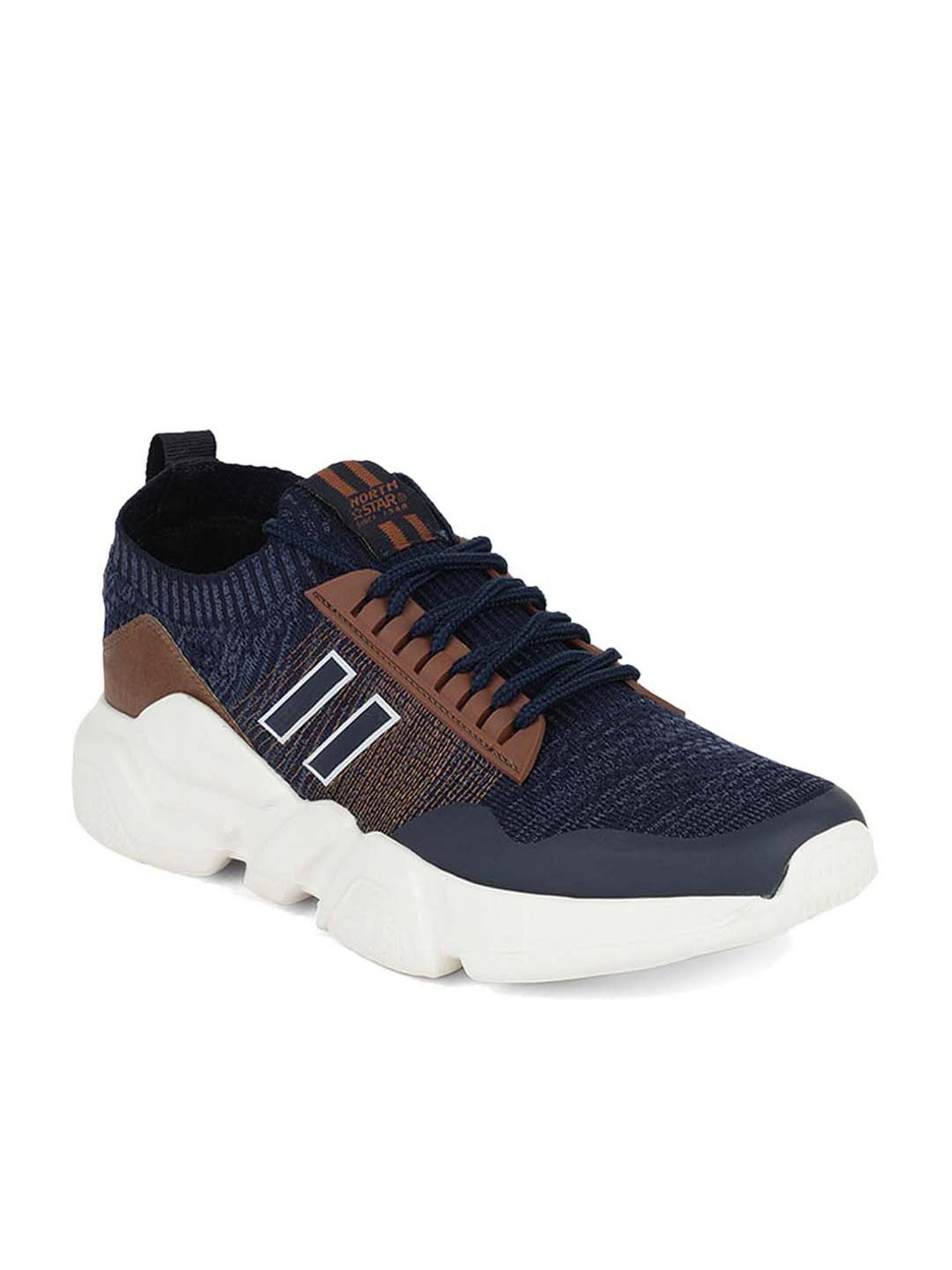 North Star by Bata Men's Navy Casual Shoes