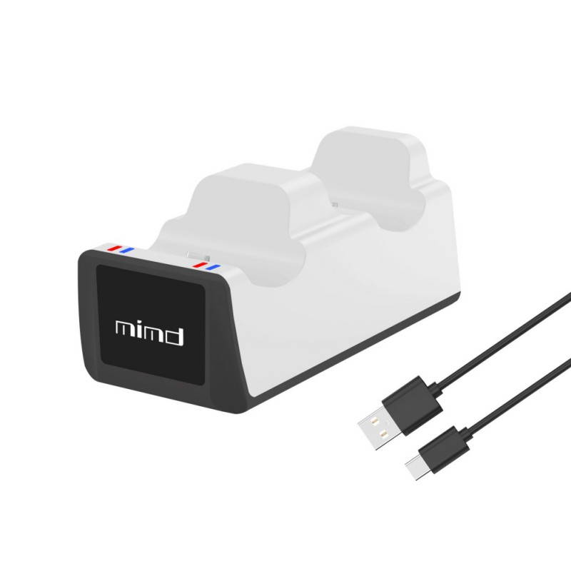 Ochine Handle Controller USB Charger Dual Charging Dock Stand Station Cradle Holder For PS5 Gaming Console Gamepad Accessories