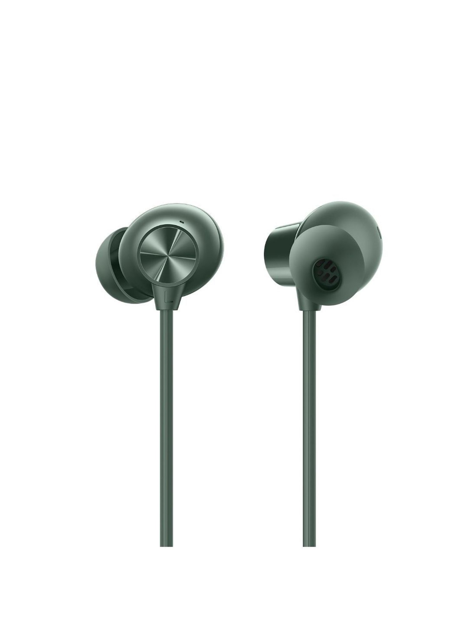 OnePlus Bullets Wireless Z2 ANC Bluetooth in Ear Neckband with Mic, 45dB Hybrid ANC (Grand Green)