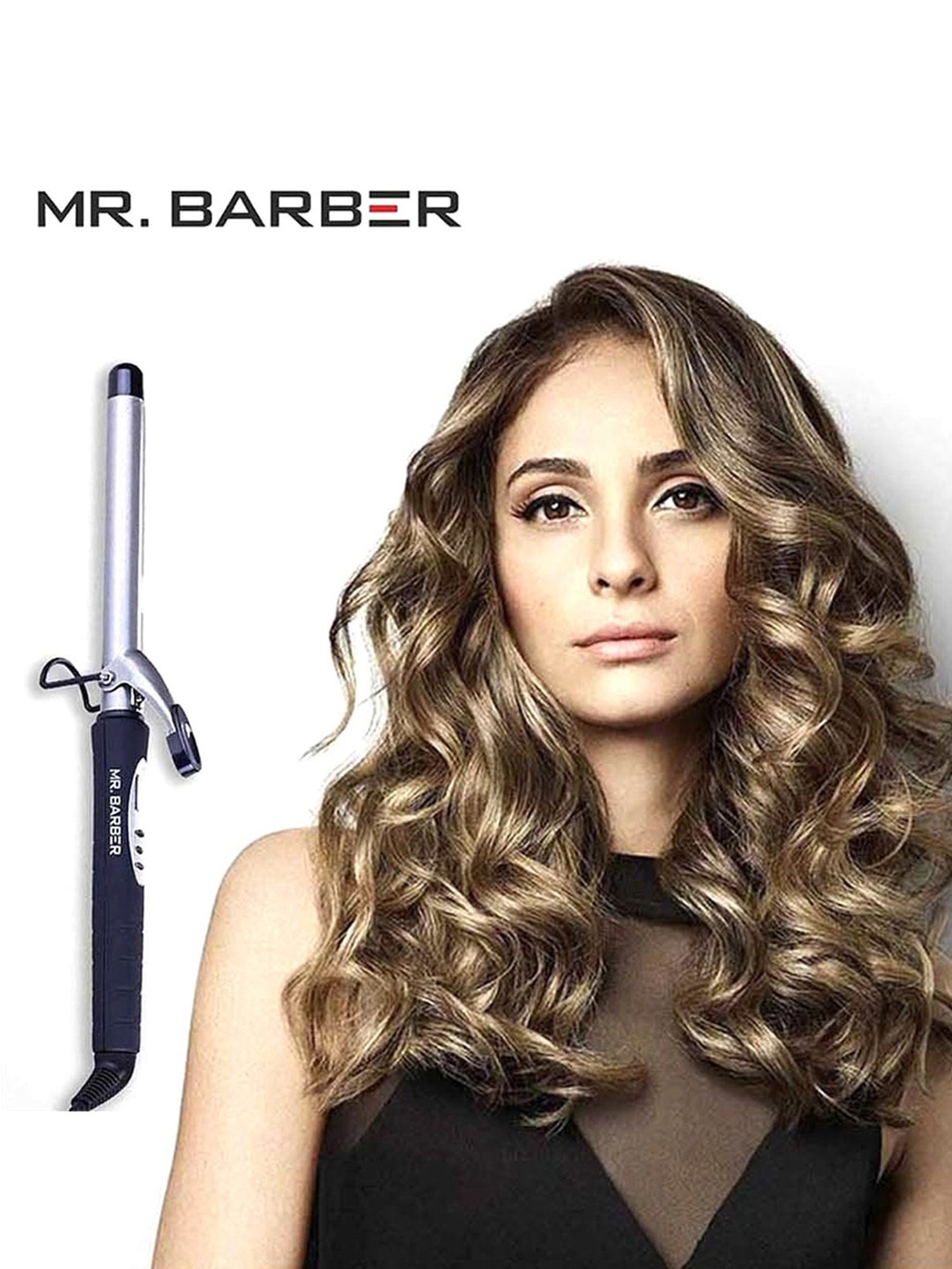 Mr. Barber Curl On CO-25 Curling Tong (Black)