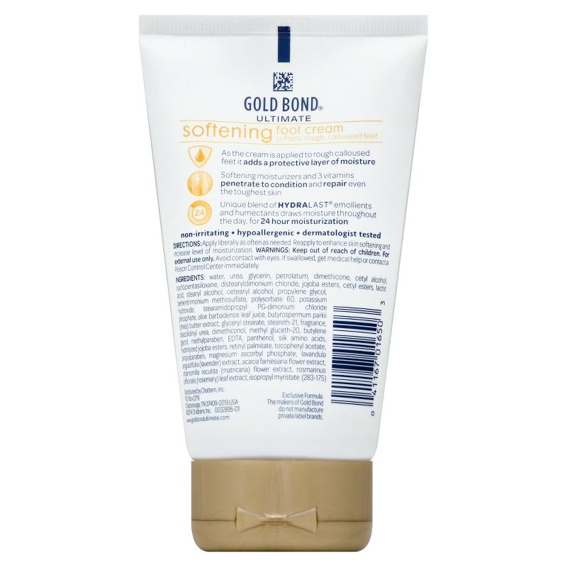 Gold Bond Ultimate Softening Foot Cream, 4-oz.