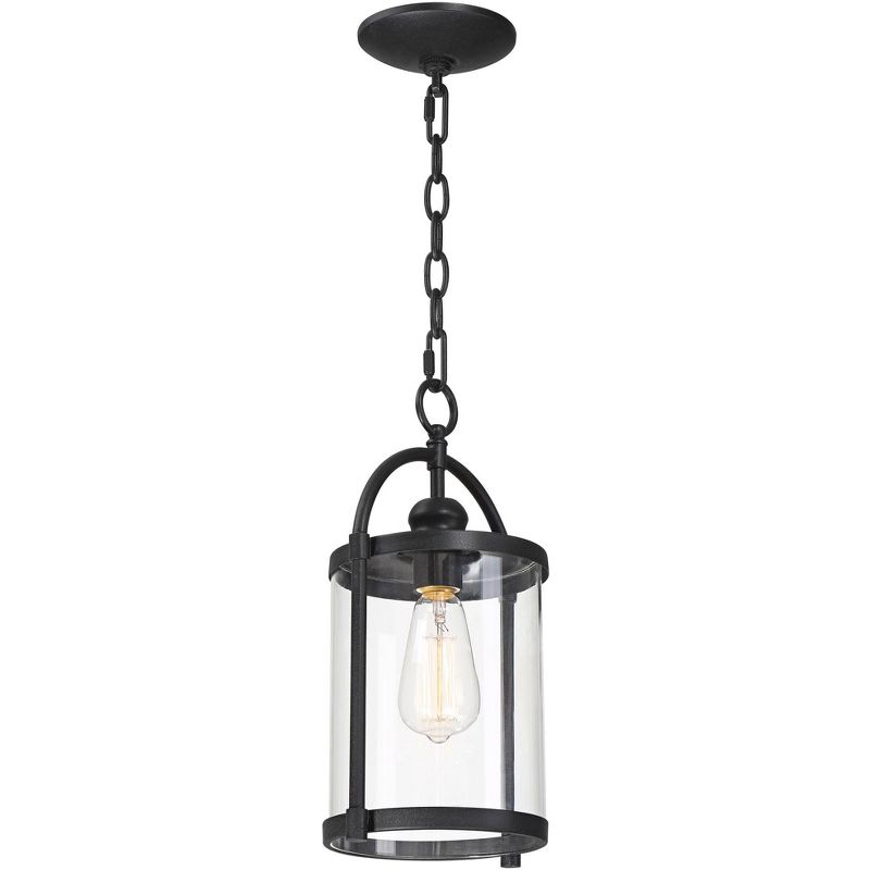 Bel Air Lighting Outdoor Hanging Pendant Black