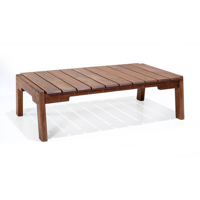 4pc Otero Eucalyptus Wood Outdoor Seating Set - Alaterre Furniture