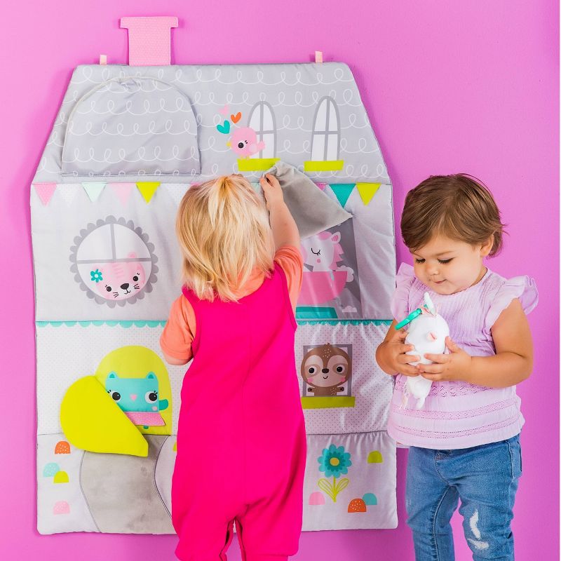 Bright Starts Floors of Fun Activity Gym & Dollhouse