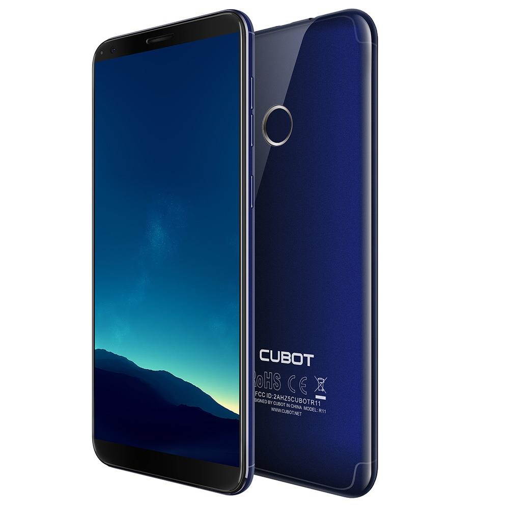 CUBOT R11 3G Phablet 5.5 inch Android 8.1 MTK6580 1.3GHz Quad Core 2GB RAM 16GB ROM Dual Rear Cameras Fingerprint Recognition