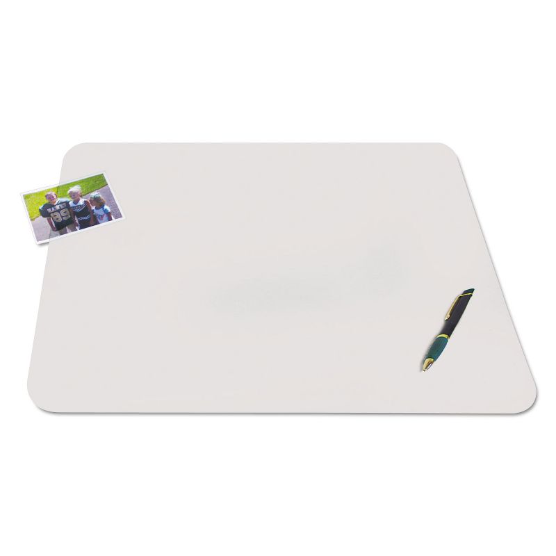 Artistic KrystalView Desk Pad with Microban Matte Finish 36 x 20 Clear 60640MS