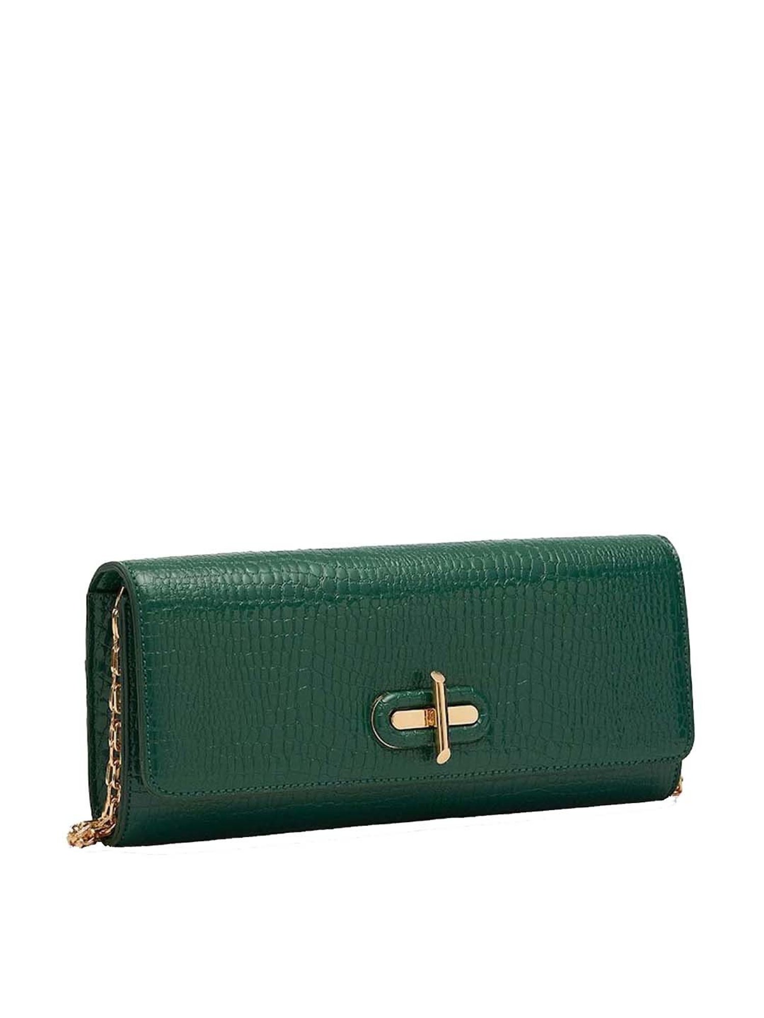 Estee & Lilly Turn Key Closure Clutch - Black