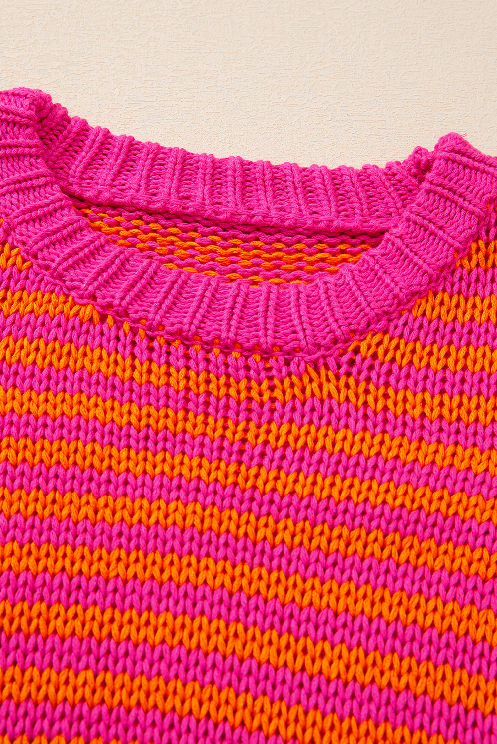 Pink Merry & Bright Pop Up Letter Waffle Knit Sweater