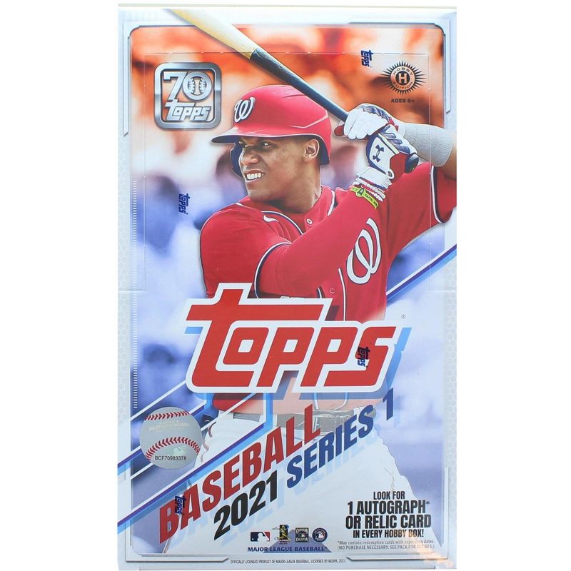 Topps MLB 2021 Baseball Topps Series 1 Hobby Box | 24 Packs