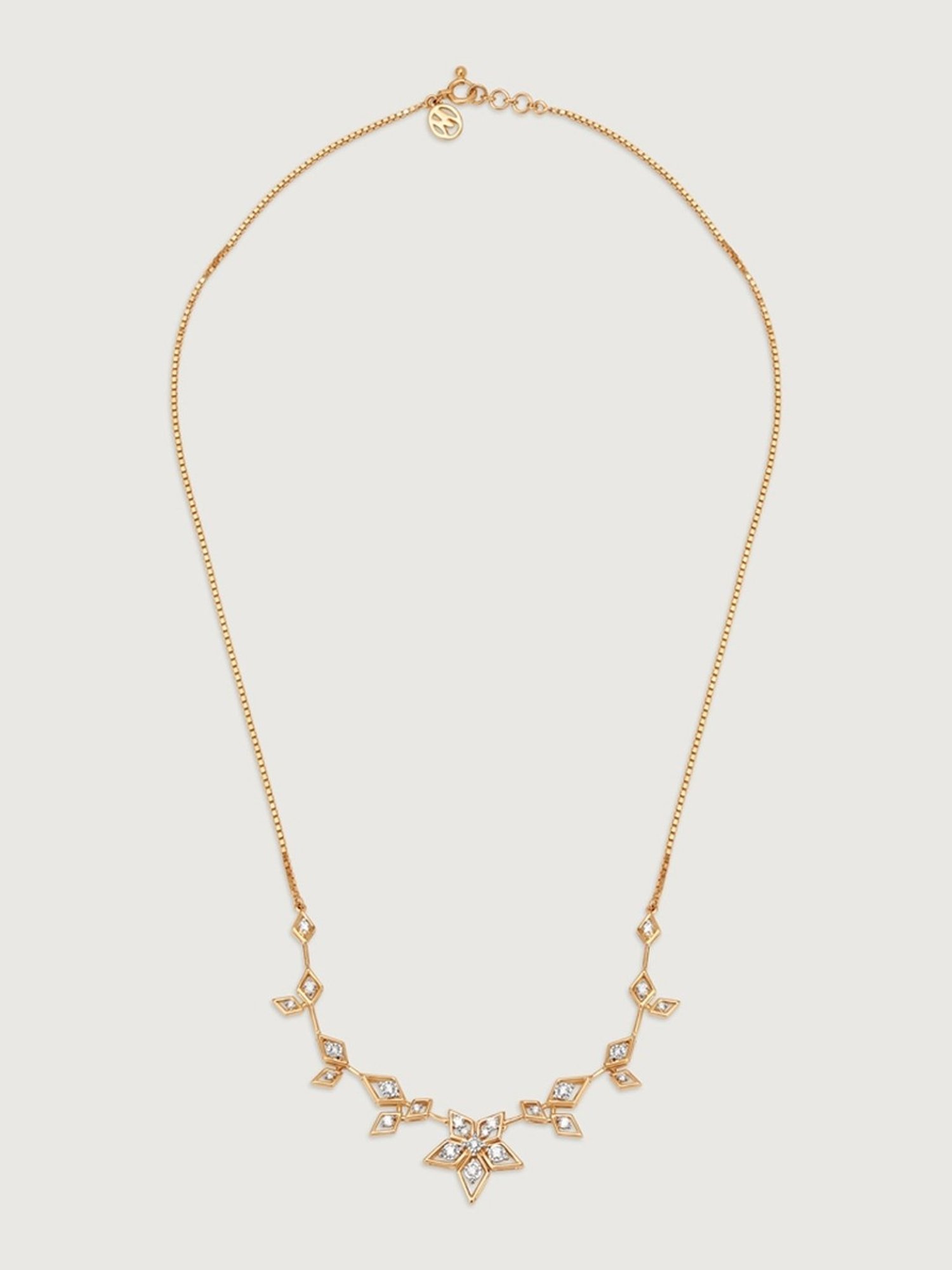 Mia by Tanishq Optimistic Radiance 14k Gold & Diamond Necklace