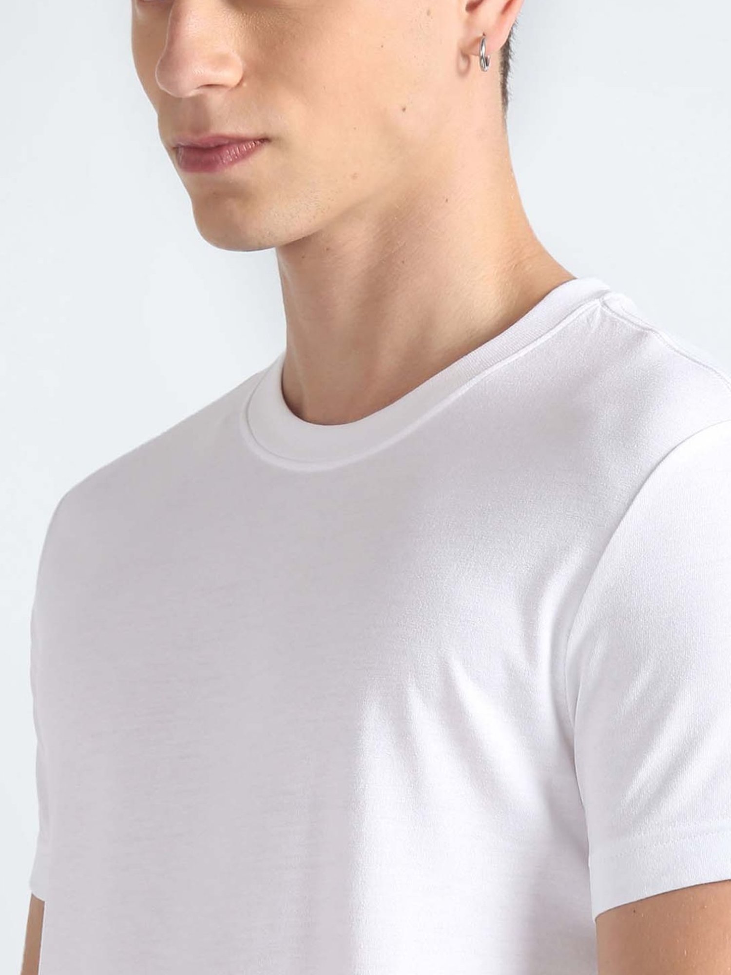Calvin Klein Jeans Bright White Slim Fit T-Shirt