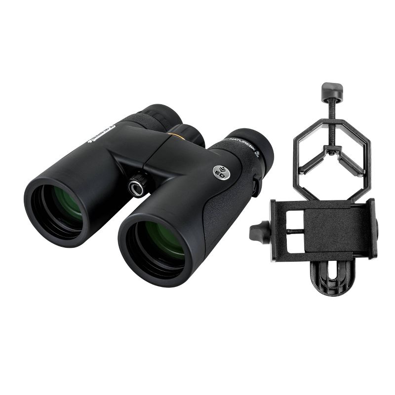 Celestron Nature DX 10x42 ED Binoculars with Basic Smartphone Adapter