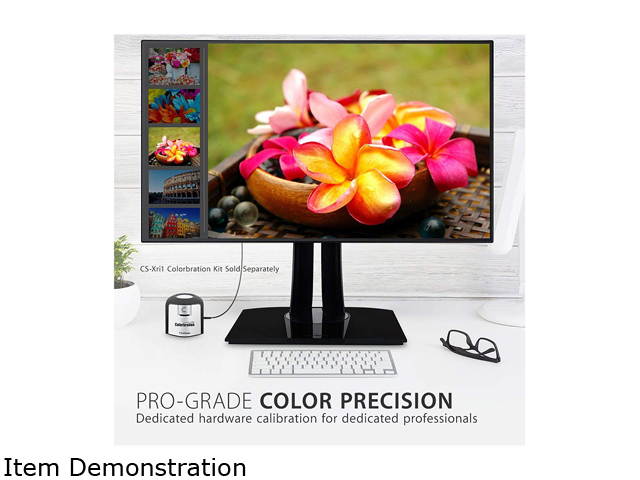 ViewSonic VP2768a 27" 2560 x 1440 (2K) 60 Hz HDMI, DisplayPort, RJ45, USB Height Adjustable IPS Monitor